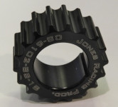 JONES PRODUCTS 18  TOOTH 8MM .825 "W X 1" BORE 1/8"  KEYWAY  OIL PUMP PULLEY